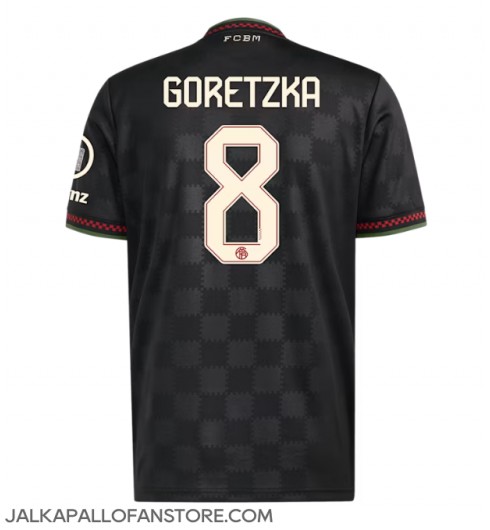 Bayern Munich Leon Goretzka #8 Kolmaspaita 2025-26 Lyhythihainen Bayern Munich Leon Goretzka #8 Kolmaspaita 2025-26 Lyhythihainen